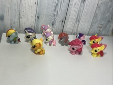 Lote de 8 figuras blandas de juguete My Little Pony Mash'ems Fash'ems