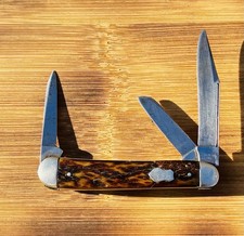 Vintage 1924-1933 Remington UMC USA R100A Standard Dollar Stockman Knife No Case