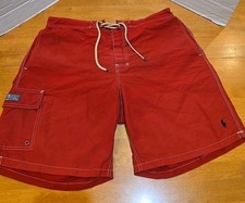 Polo Ralph Lauren Swim Shorts Men's Sz 2XL Retro Preppy Coastal Vacation Beach