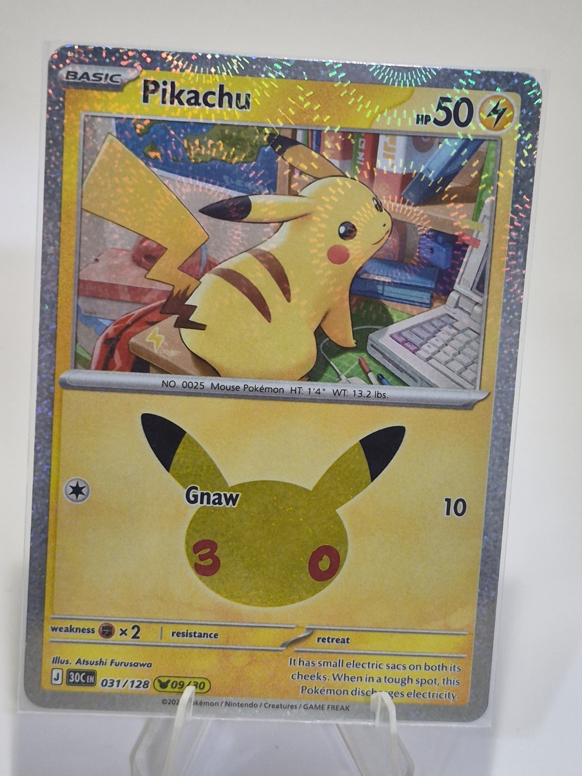 Pikachu - 031/128 - ME: 30th Celebration