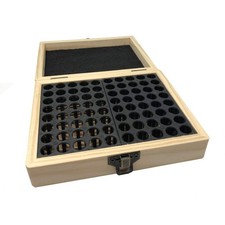Box 9 mm Holzkiste für 80 Kartuschen mit Kaliber 9 mm für Erwachsene, Unisex,...