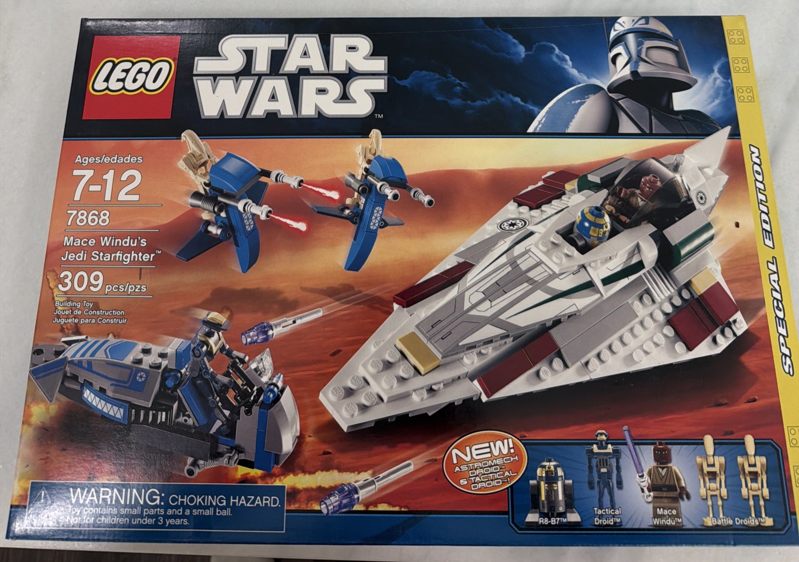 LEGO Star Wars: Mace Windu's Jedi Starfighter (7868) SEALED
