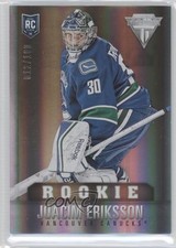 2013 Rookie Anthology Titanium Update Draft Position Number Joacim Eriksson 0c3
