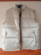 Bydesigns Gilet size Large Beige padded would fit a 14-16 with pockets BNWT