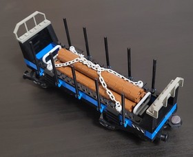 LEGO 10013 Trains My Own Train Open Freight Wagon COMPLETE w/ Instructions