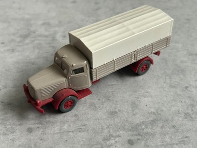Wiking 1:87 Bussing Flatbed Cream Brown *C9*