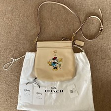 Coach Disney100 Minnie Kit Messenger Crossbody Regenerative Leather CH473 Unused