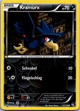 Pokémon Kramurx 72/124 Reverse Holo - Hoheit der Drachen - Deutsch 2012