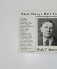 Vintage Telephone Salesman Equipment Card Lawrenceville Illinois ADVERTISING  — photo 2