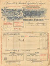 1920 SUPERIOR BUTTER D ISIGNY BRETEL FRERES A VALOGNES