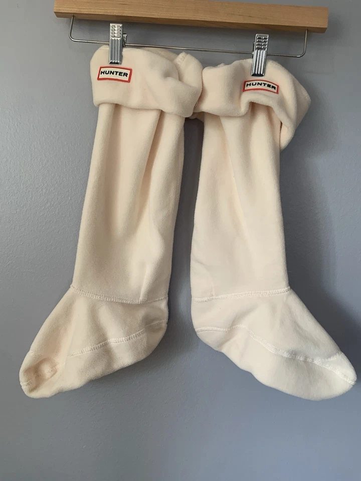 Calcetines forros para botas altas Hunter para mujer blanco roto Foto 2 de 2