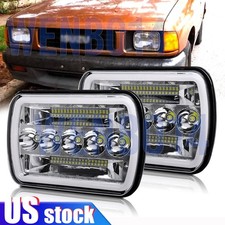 2pcs Fit Isuzu Pickup 1984-1995 5x77x6 Led Headlights Hi-lo Beam Drl Lamp H6054 2pcs Fit Isuzu Pickup 1984-1995 5x77x6 Led Headlights Hi-lo Beam Drl Lamp H6054