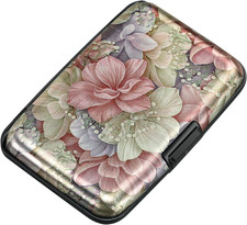 Mini RFID Aluminum Wallet Credit Cards Holder Business Card Case Metal ID Case f