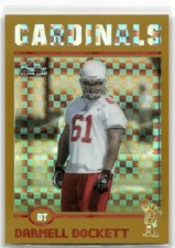 2004 Topps Chrome #246 Darnell Dockett Gold Xfractors #/279
