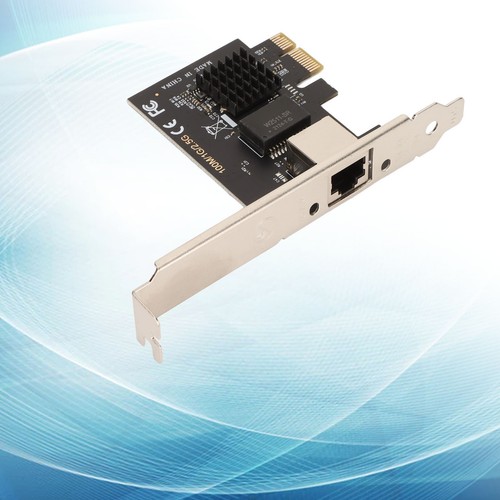 2 5G Ethernet Netzwerk Karte Pciex1 Rtl8125B 2 5G Einzigen Kupfer Port Netz KUI - Photo 13/22