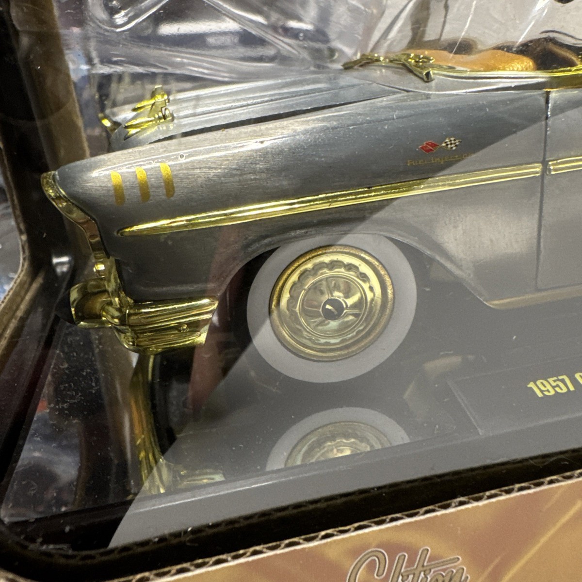 M2 Machines 1957 Chevrolet Bel Air Super Chase Raw Metal 1/24 60th