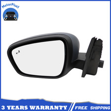 Driver Side Left Mirror For Ford Escape 2020-2023 W Blind Spot Primed 7w Driver Side Left Mirror For Ford Escape 2020-2023 W Blind Spot Primed 7w
