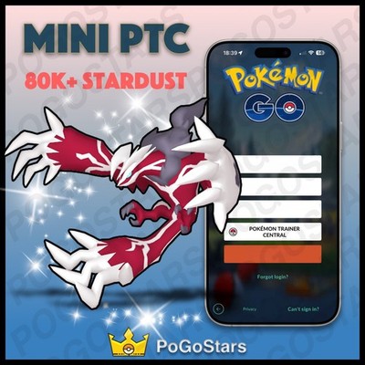 Pokémon PTC GO - Shiny Yveltal - 80K Stardust Read Description 
