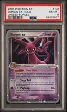 Espeon ex 102/115 Unseen Forces Holo - PSA 8 on eBay