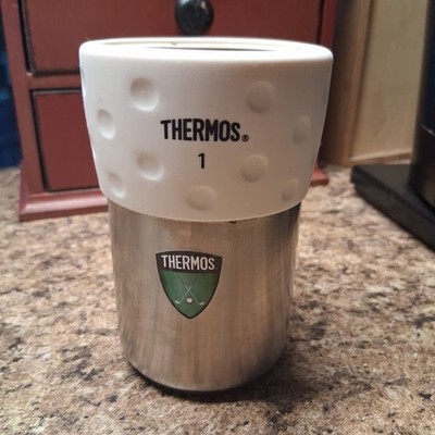Thermos TherMax Maximum Insulator Golfer Collection Soda Can Insulator NWOT