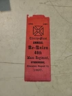 1897 49th Massachusetts Regiment Annual Reunion Ribbon.  Stockbridge, Mass.