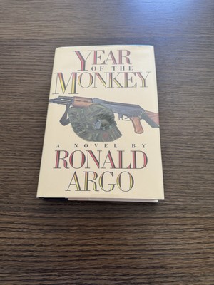 Year of the Monkey by Ronald Argo (1989, Hardcover), 1st Edition.