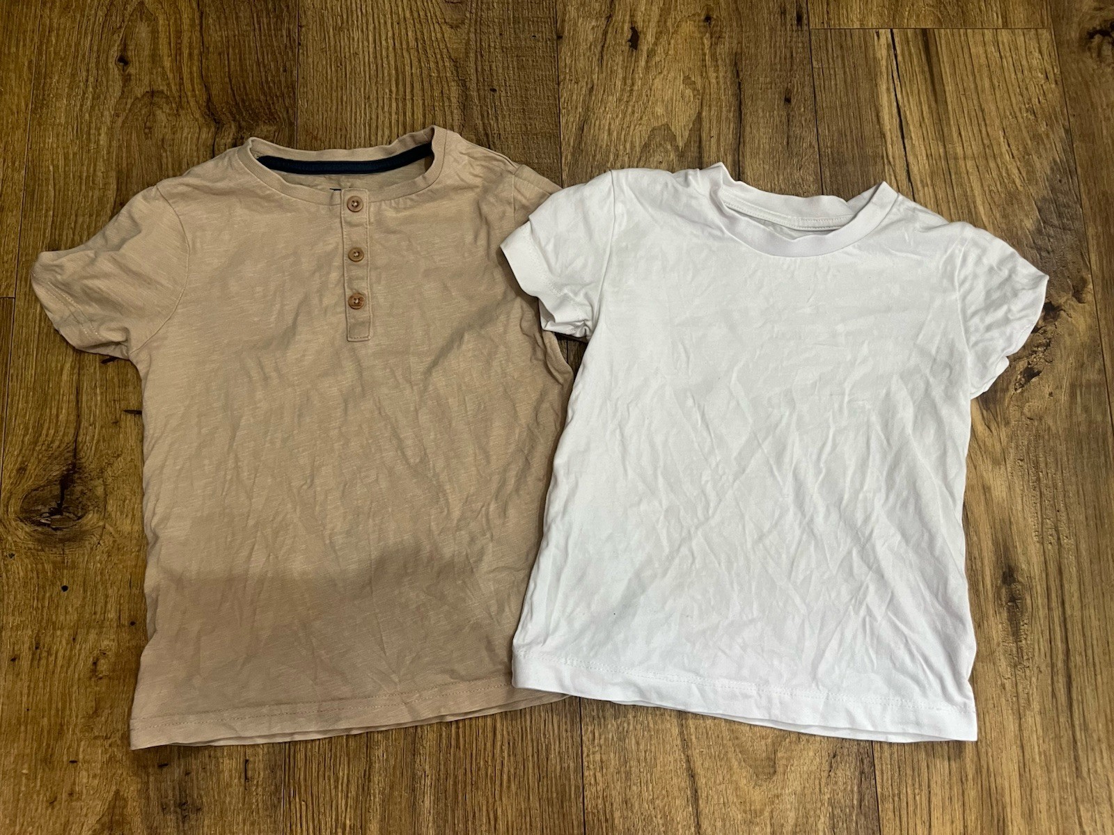 Summer T-Shirt Bundle Cream 2-3 Years￼Tu Matalan Short Sleeve