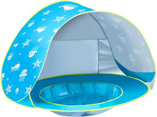 Beach Tent Toddlers Pool Tents Pop up Portable Toys Sun Shelter UV Protection Sh