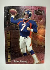 1998 Metal Universe - Planet Football John Elway #5