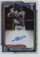 2024 Bowman Chrome Mega Box Prospect Mojo Sebastian Walcott #BMA-SW Auto 7uo