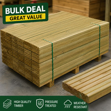Pro Timber Deck Board 27 x 144 x 3600mm Pressure Treated Wooden Decking Board