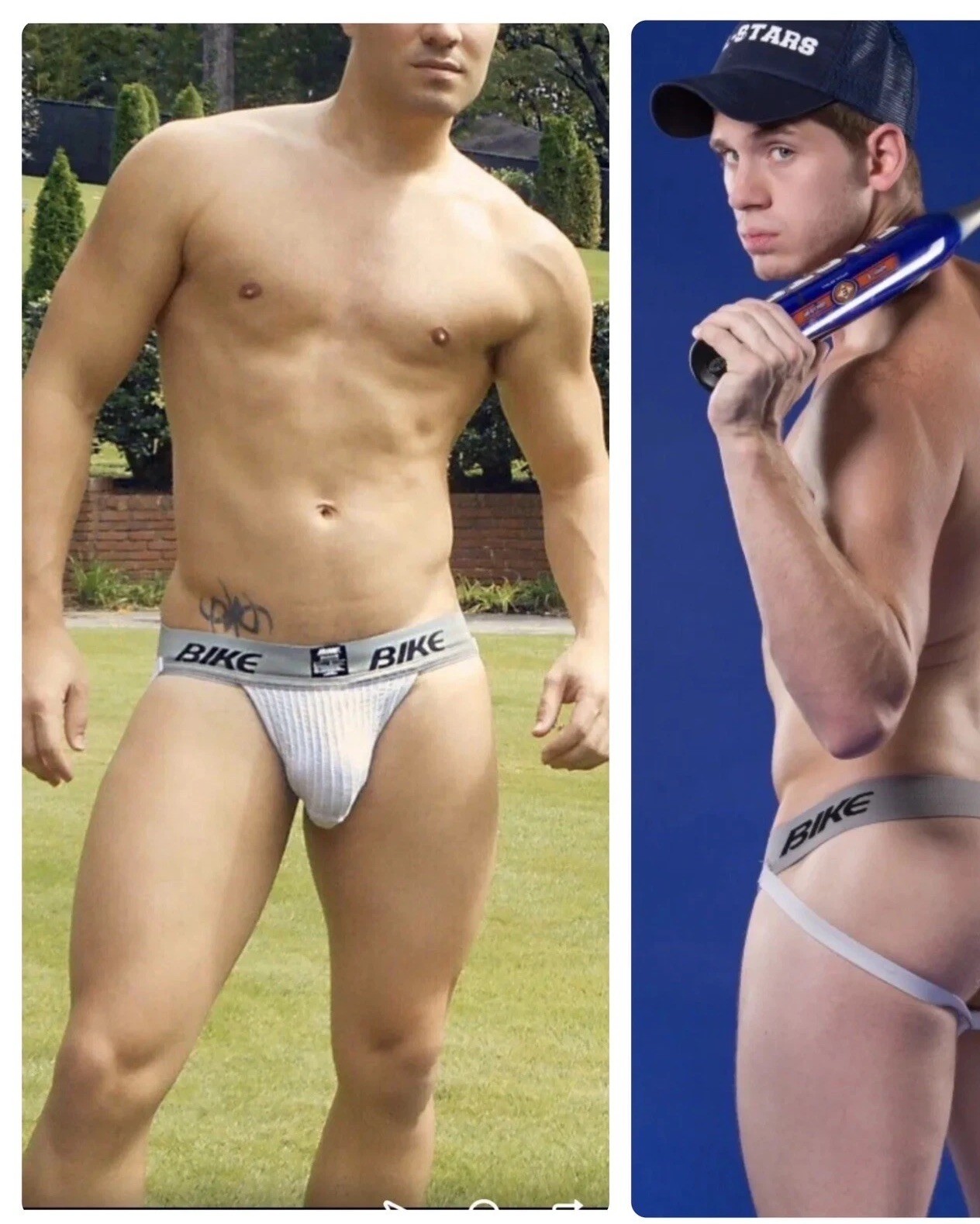 BIKE Vintage Men Jockstrap Authentic 2&rdquo; Waistband Mesh Pouch Jock Size Small NEW