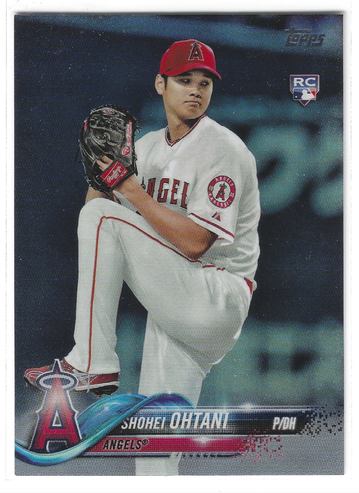 2018 Topps Series 2 Shohei Ohtani #700 Rainbow Foil Pitching RC Rookie