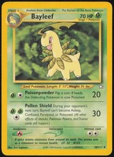 BAYLEEF 28/111 UNCOMMON NEO GENESIS POKEMON UNLIMITED NEAR MINT on eBay