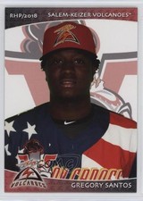 2018 Grandstand Salem-Keizer Volcanoes Gregory Santos 0b0