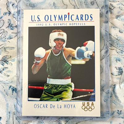 Impel 1992 U.S. Olympicards Oscar De La Hoya Boxing Card #23 Team USA