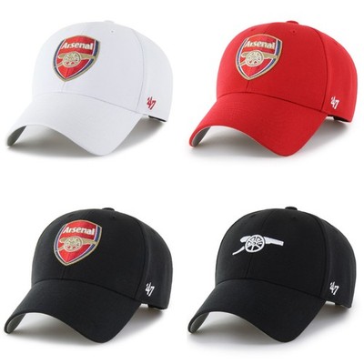 '47 Brand Cap EPL Arsenal FC  47 MVP Basecap Kappe Klettverschluss Logo Gunners