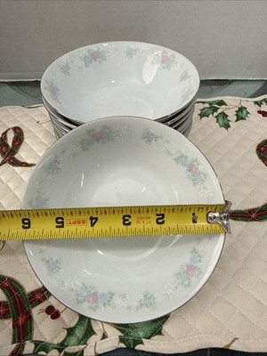 One Prestige Fine China CHINA GARDEN Guo Guang - 6-1/4'' SOUP/CEREAL BOWL 8 Avail