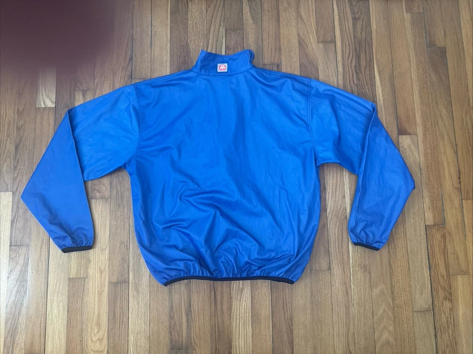 LL Bean Women's Wind Stopper Gore 1/4 Zip Blue Vintage Size L/Reg - Image 2 of 4