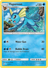 Vaporeon 18/68 Hidden Fates Holo NM