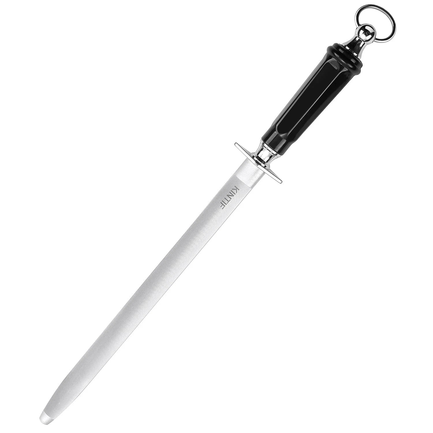 Knife Sharpener Honing Steel Rod 12 Inch Professional Knife Sharpening Steel
