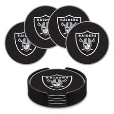 Rico Industries NFL Football Classic Favorites: PVC Coaster Set 4-Pack