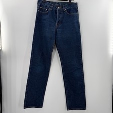 Vintage Calvin Klein Jeans Low Rider Jean Rinse Wash Made in USA Size 7 Denim