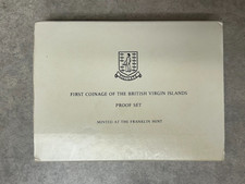 1973 1st Coinage of the Br. Virgin Islands Proof Set - Original Box & COA