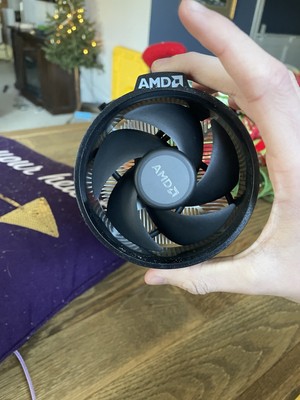 AMD Ryzen Socket Cooler Heatsink Fan 712-000071 Rev B new old stock