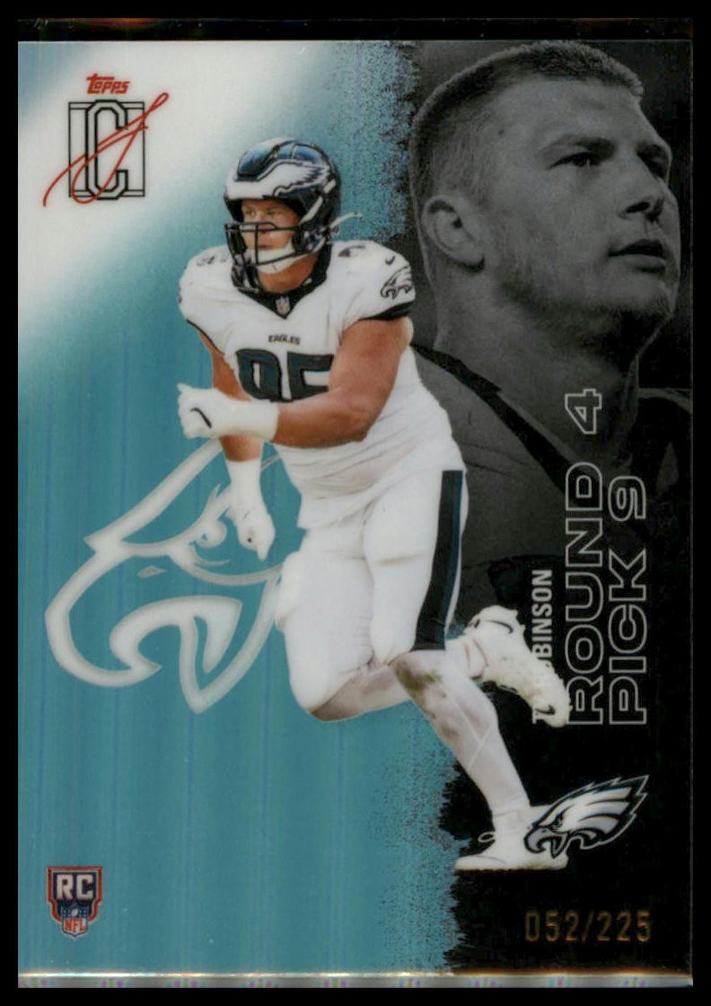 2025 Topps Signature Class #220 Ty Robinson Teal #/225