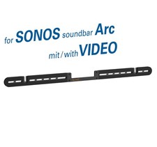 Wandhalterung passend  für Sonos® Soundbar Arc schwarz