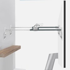 Metal TV Safety Straps, TV Anchors for Baby Proofing to Prevent Forward or Ba...