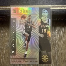 2019-20 Panini Illusions LUKA SAMANIC Rookie Card #179 SPURS RC. rookie card picture