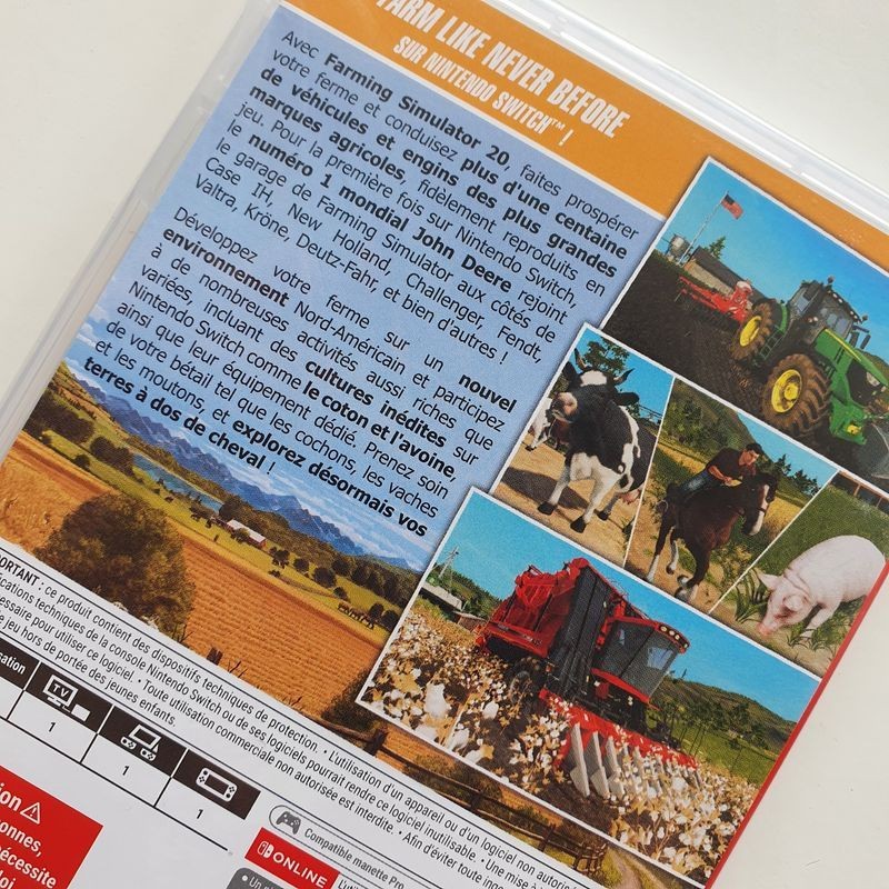 Simulator 19 Fs20 Nintendo Switch FS20-SWITCH Game Video For